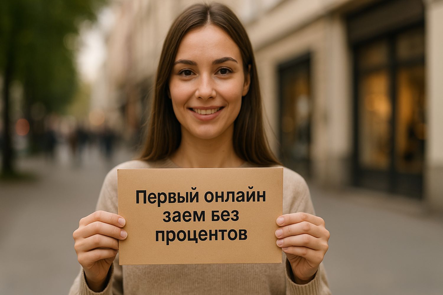 Первый онлайн заем без процентов